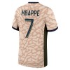 Oficiální Fotbalový Dres Paris Saint-Germain Mbappé 7 Čtvrtý Jordan 2023-24 pro Děti